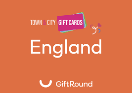Town & City Gift Cards - England